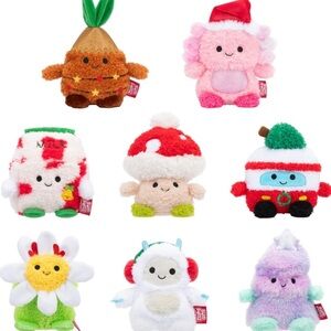 BRAND NEW BUM BUMZ 4.5” HOLIDAY 8 PACK SET! NWT! LIMITED EDITION!